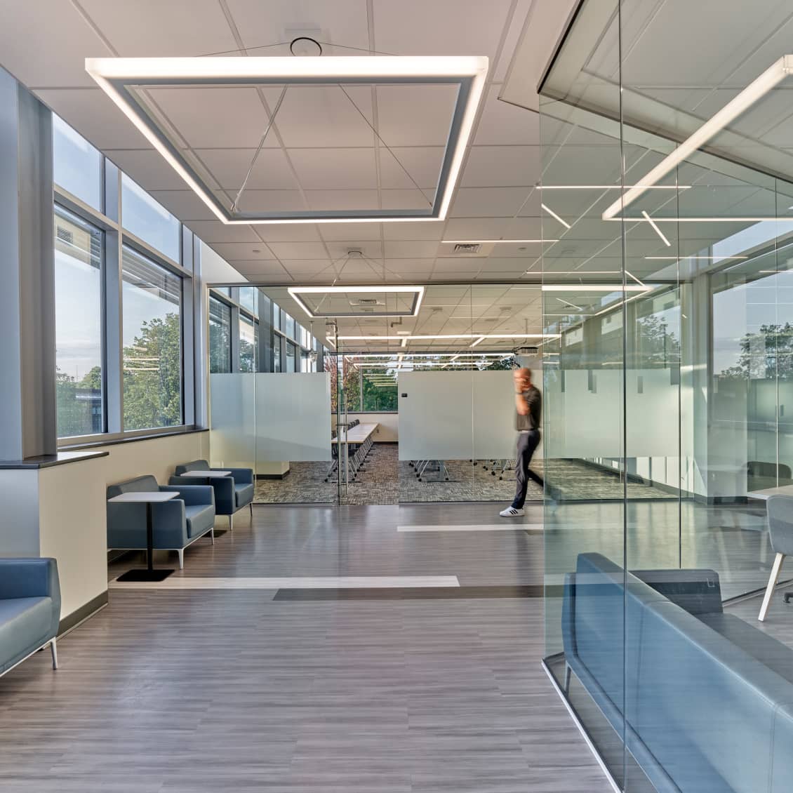 Blackney Hayes Lafayette College Acopian Engineering Center Interior Corridor View