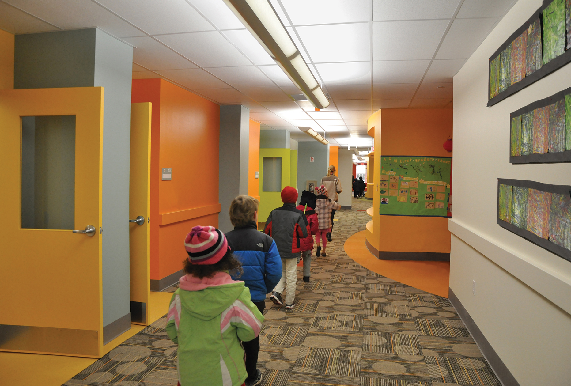 Blackney Hayes AIM Academy Lower School Hallway