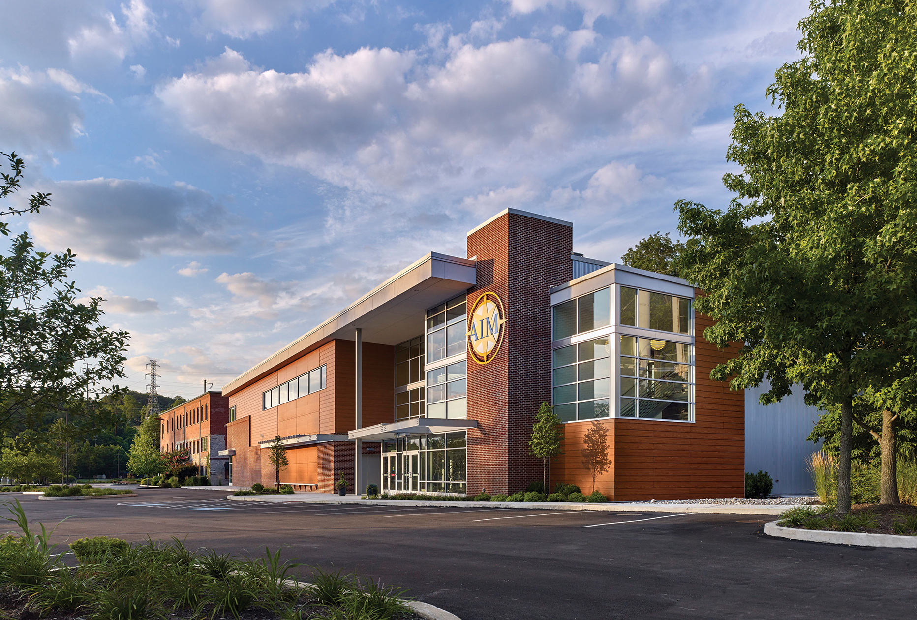 Blackney Hayes AIM Academy Community Center Exterior View