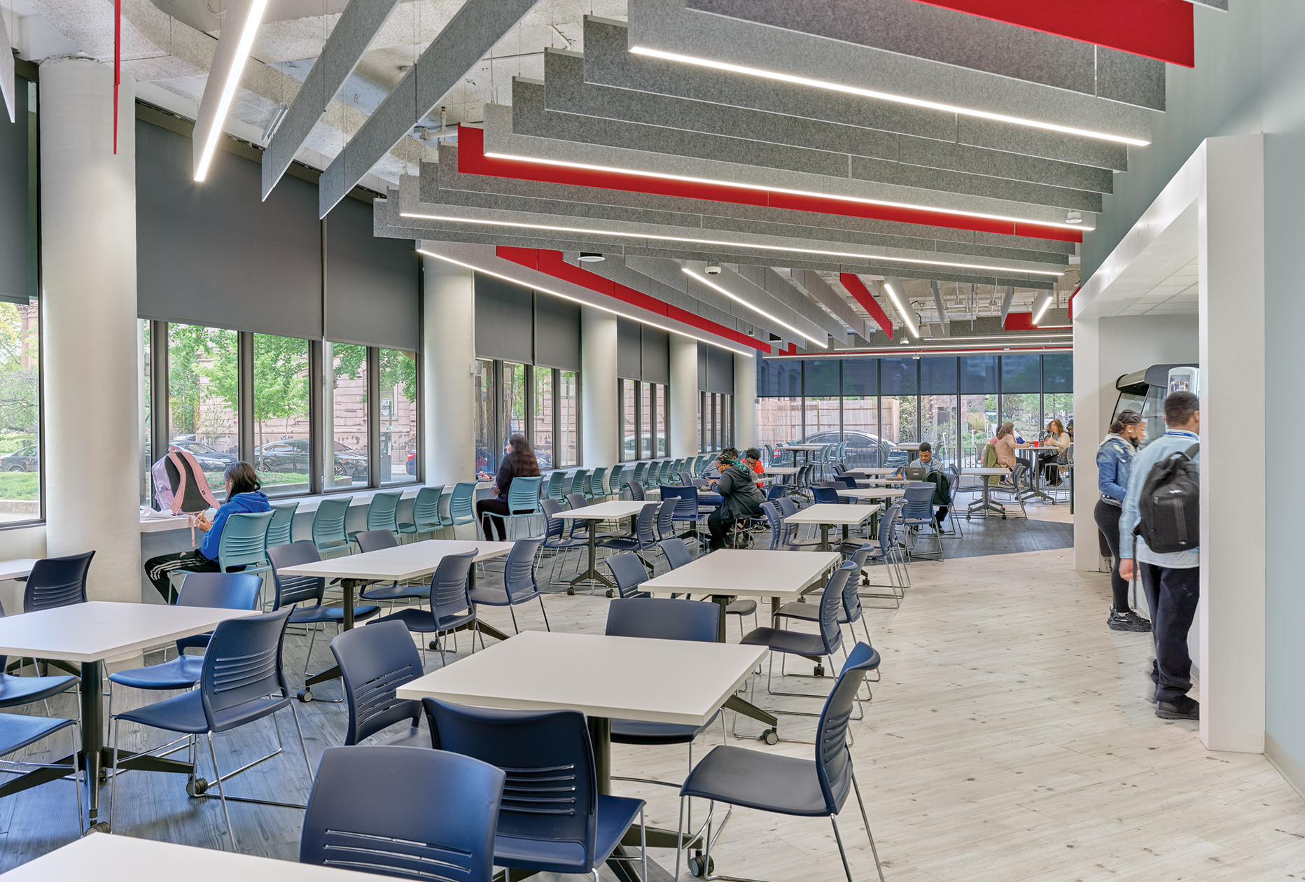 Blackney Hayes Philadelphia Electrical and Technical Charter High School Dining Hall