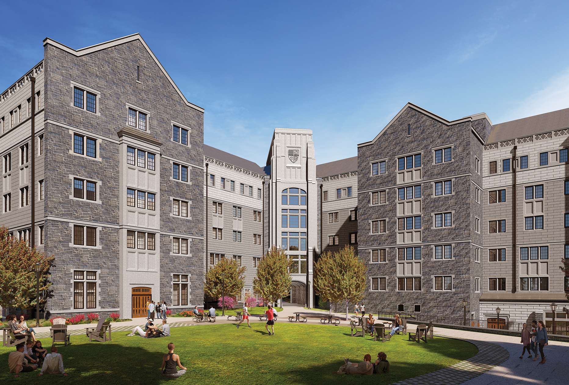 Blackney Hayes Saint Joseph's University New Residence Hall Exterior View