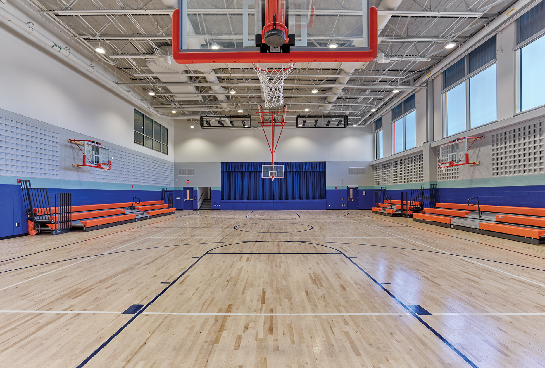 Blackney Hayes The School District of Philadelphia TM Peirce Elementary School Gymnasium