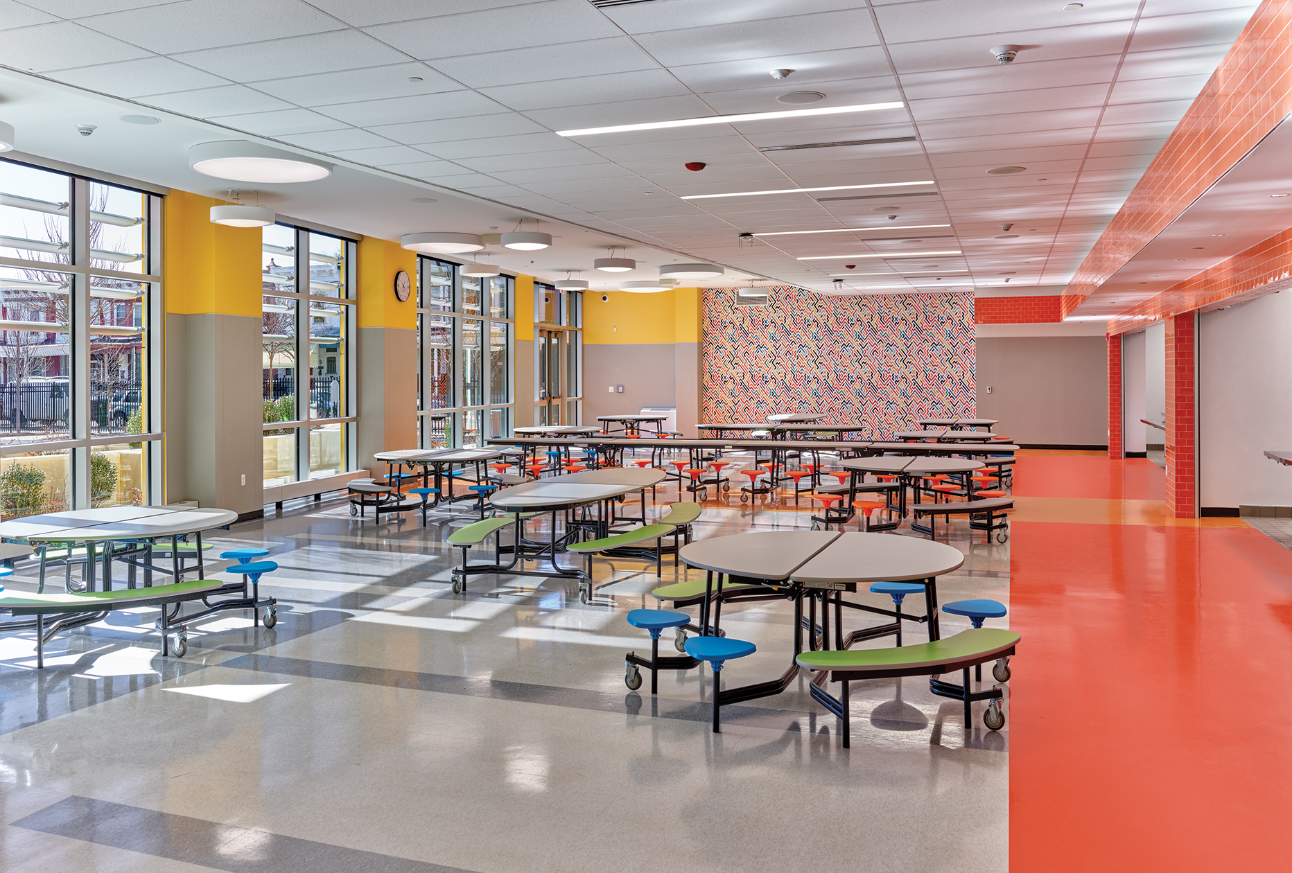 Blackney Hayes The School District of Philadelphia TM Peirce Elementary School Cafeteria